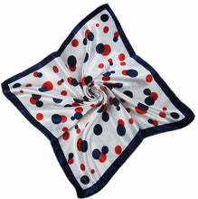 Load image into Gallery viewer, 50*50 Elegant Spring Printed Silk Scarf Women Ladies Scarves Professional Small Squares Luxury Design Satin Scarf