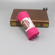 Load image into Gallery viewer, wholesale price 70*180cm women muslim crinkle hijab scarf femme musulman soft cotton headscarf islamic hijab shawls and wraps