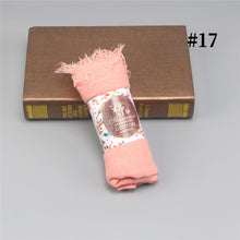Load image into Gallery viewer, wholesale price 70*180cm women muslim crinkle hijab scarf femme musulman soft cotton headscarf islamic hijab shawls and wraps