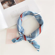 Load image into Gallery viewer, 50X50CM Fashion Women Square Scarf All-match Wraps Elegant Floral Dot Spring Summer Head Neck Hair Tie Band Neckerchief