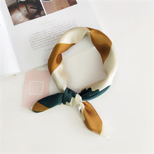 Load image into Gallery viewer, 50X50CM Fashion Women Square Scarf All-match Wraps Elegant Floral Dot Spring Summer Head Neck Hair Tie Band Neckerchief