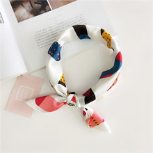 Load image into Gallery viewer, 50X50CM Fashion Women Square Scarf All-match Wraps Elegant Floral Dot Spring Summer Head Neck Hair Tie Band Neckerchief