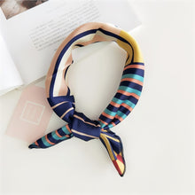 Load image into Gallery viewer, 50X50CM Fashion Women Square Scarf All-match Wraps Elegant Floral Dot Spring Summer Head Neck Hair Tie Band Neckerchief