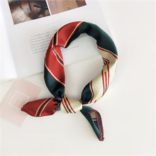 Load image into Gallery viewer, 50X50CM Fashion Women Square Scarf All-match Wraps Elegant Floral Dot Spring Summer Head Neck Hair Tie Band Neckerchief