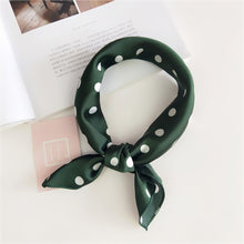 Load image into Gallery viewer, 50X50CM Fashion Women Square Scarf All-match Wraps Elegant Floral Dot Spring Summer Head Neck Hair Tie Band Neckerchief
