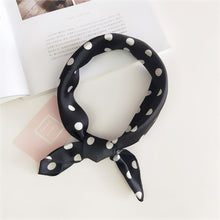 Load image into Gallery viewer, 50X50CM Fashion Women Square Scarf All-match Wraps Elegant Floral Dot Spring Summer Head Neck Hair Tie Band Neckerchief