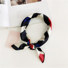 Load image into Gallery viewer, 50X50CM Fashion Women Square Scarf All-match Wraps Elegant Floral Dot Spring Summer Head Neck Hair Tie Band Neckerchief