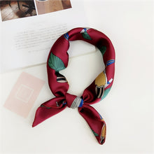 Load image into Gallery viewer, 50X50CM Fashion Women Square Scarf All-match Wraps Elegant Floral Dot Spring Summer Head Neck Hair Tie Band Neckerchief