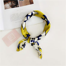 Load image into Gallery viewer, 50X50CM Fashion Women Square Scarf All-match Wraps Elegant Floral Dot Spring Summer Head Neck Hair Tie Band Neckerchief