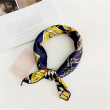 Load image into Gallery viewer, 50X50CM Fashion Women Square Scarf All-match Wraps Elegant Floral Dot Spring Summer Head Neck Hair Tie Band Neckerchief