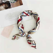 Load image into Gallery viewer, 50X50CM Fashion Women Square Scarf All-match Wraps Elegant Floral Dot Spring Summer Head Neck Hair Tie Band Neckerchief