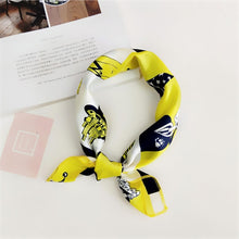 Load image into Gallery viewer, 50X50CM Fashion Women Square Scarf All-match Wraps Elegant Floral Dot Spring Summer Head Neck Hair Tie Band Neckerchief